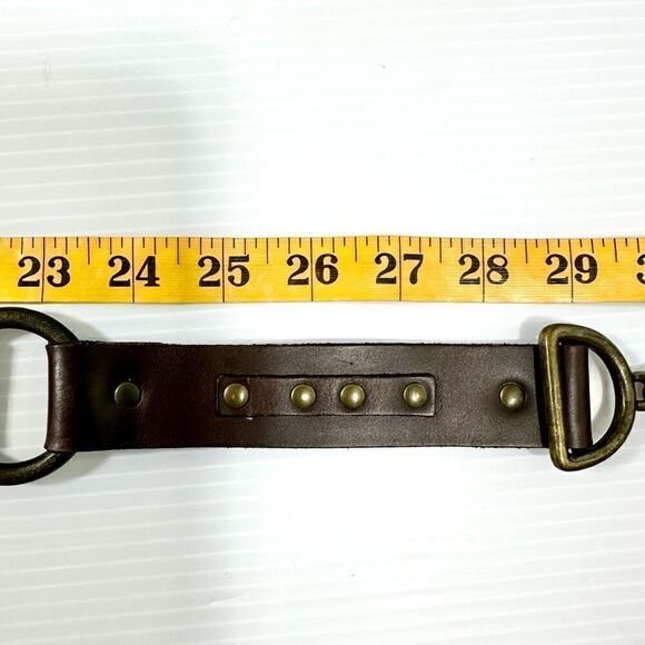 Marc Bernstein Leather Belt Size M/L Western Cowgirl Core Festival - Picture 8 of 13